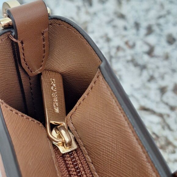 Michael Kors Brown Leather Bag Small - Picture 11 of 14